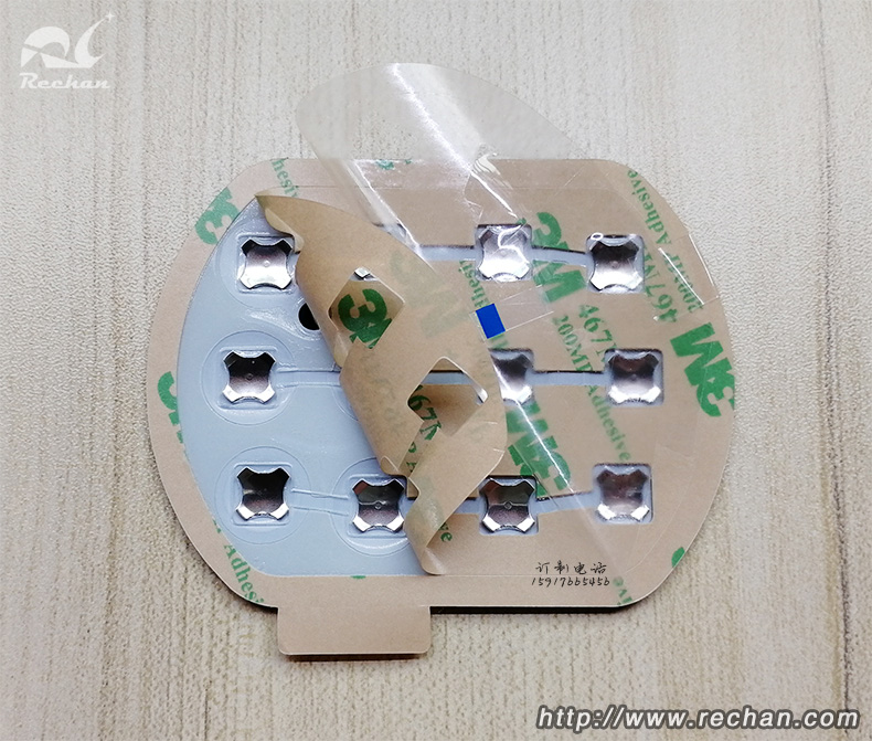 Membrane switch control panel touch button manufacturer